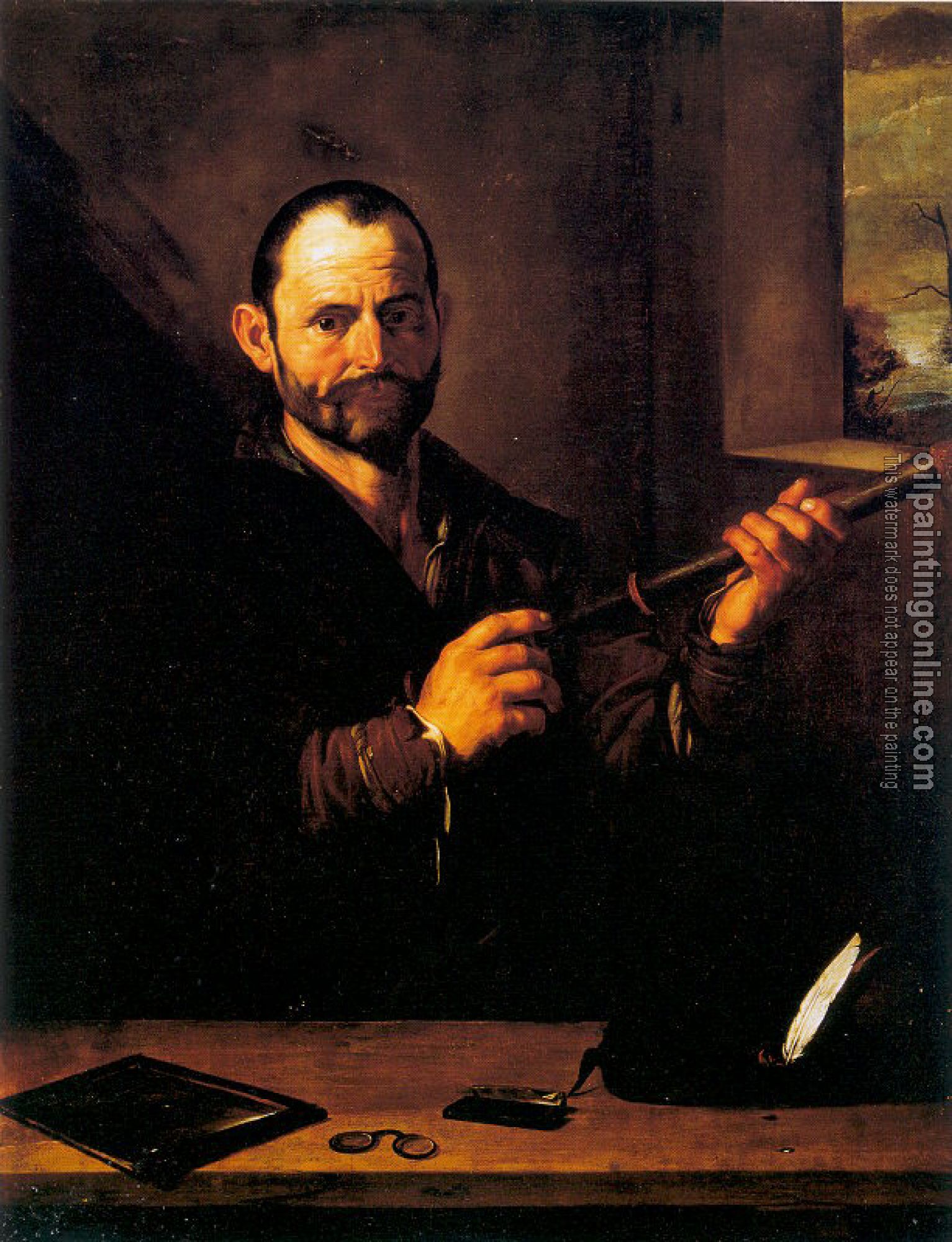 Ribera, Jusepe de - Allegory of Sight